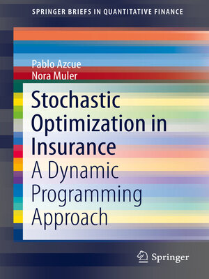 cover image of Stochastic Optimization in Insurance